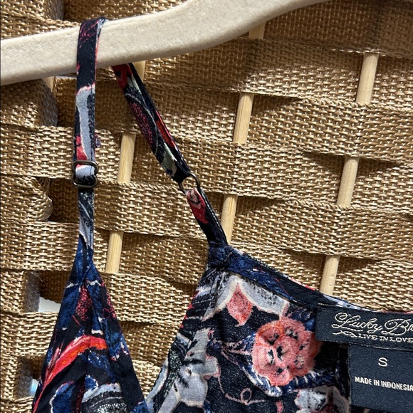 Lucky Brand Navy Floral Tank Top - Picture 5 of 6